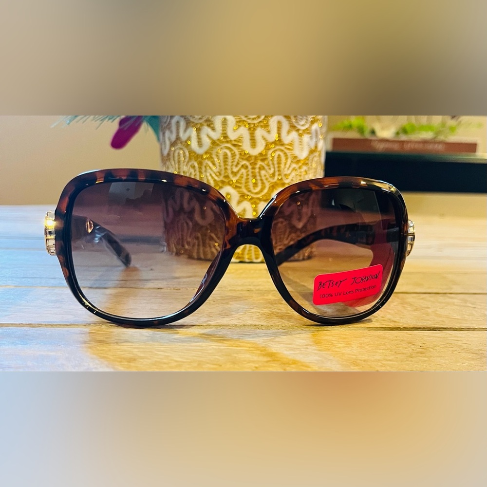 Betsey Johnson Brown Sunglasses